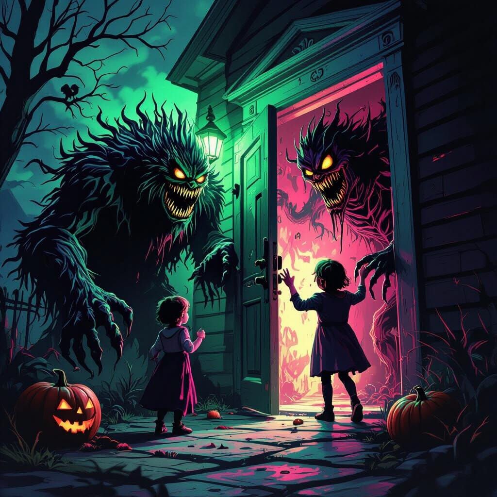 Terrifying Monsters Await Trick-Or-Treaters In Macabre Conce...