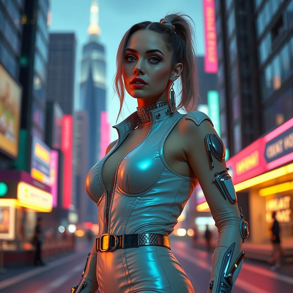 Anya Taylor Joy as Leeloo full body shot for cover of Vogue