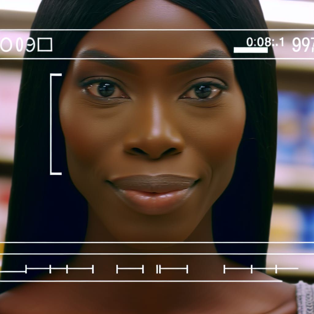 Beautiful Black Woman in Retail Store: Video Aesthetic
