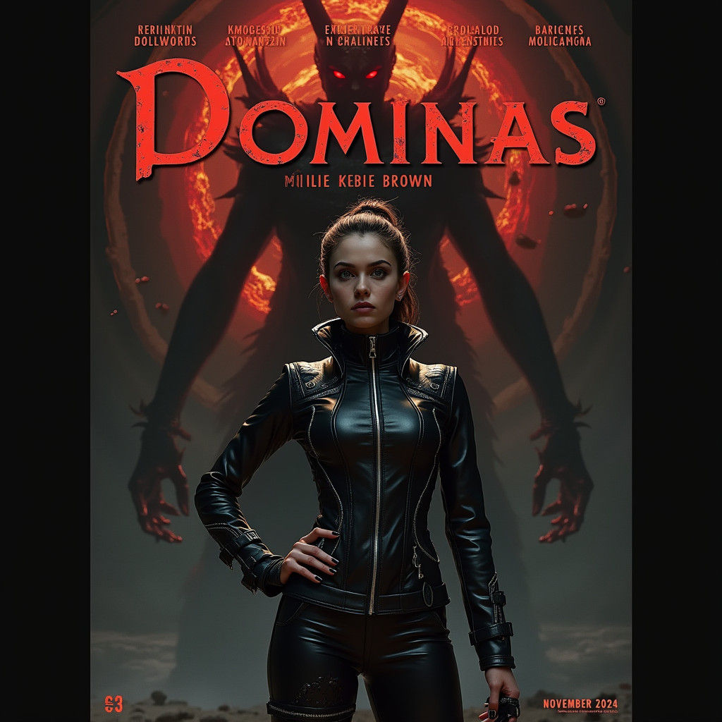 Millie Bobbie Brown Faces Asmodeus on Magazine Cover