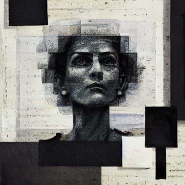 Ethereal Light Amidst Worn Texture