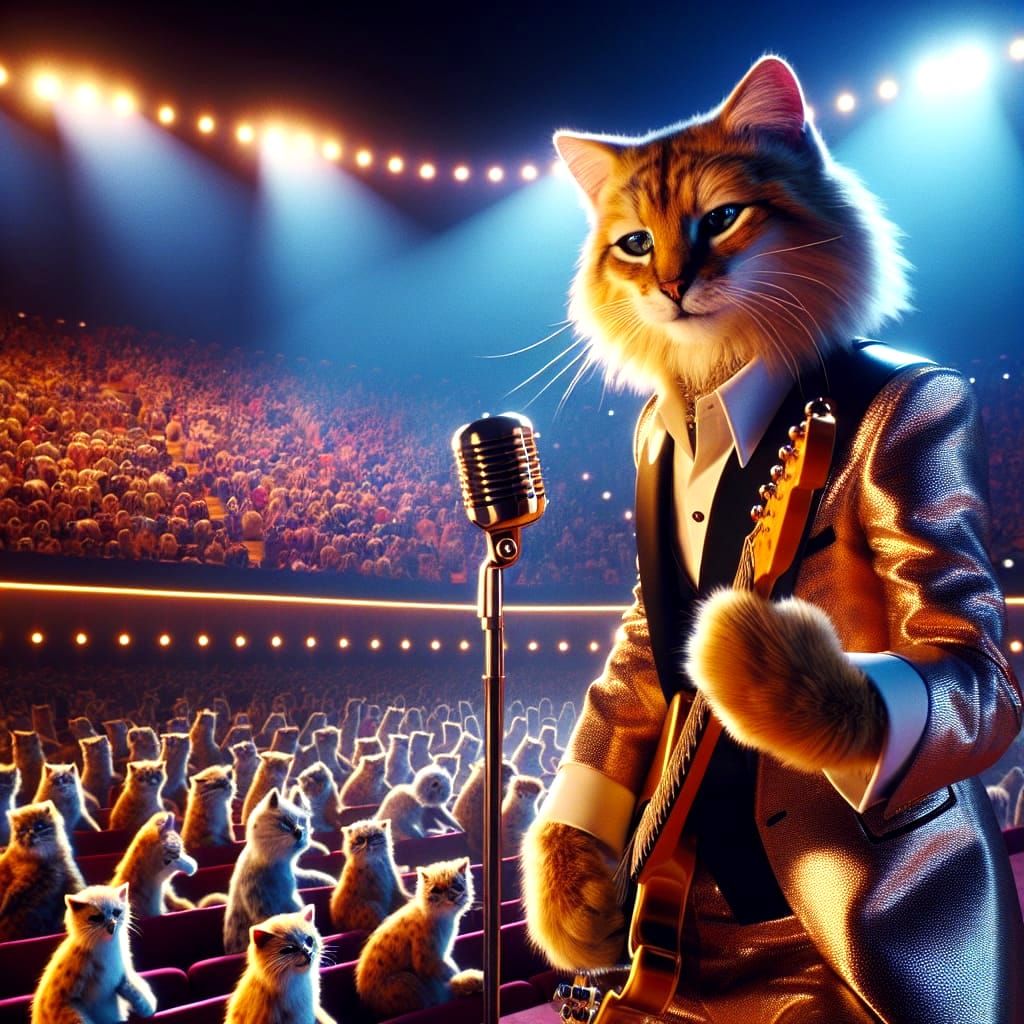 Rockstar Cat