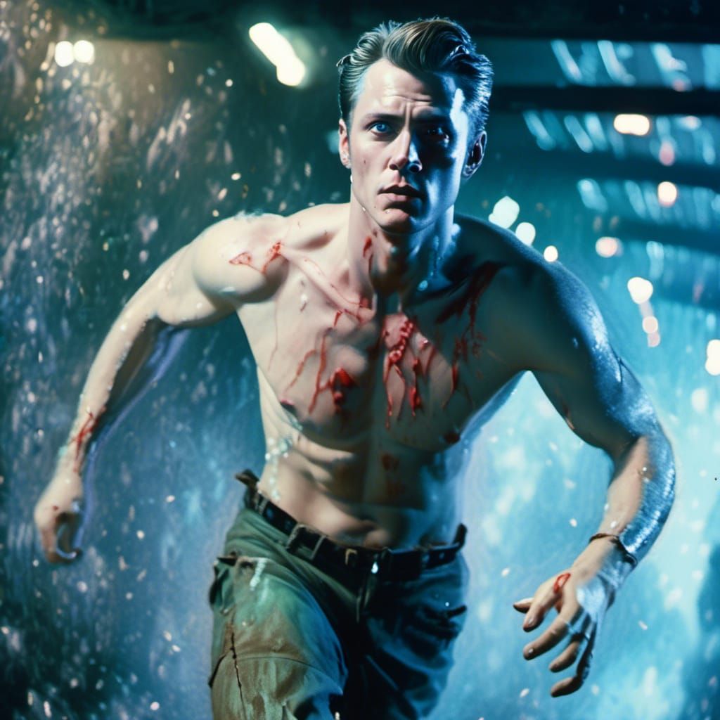 Cyborg Boyfriend Defiant on Battlefield