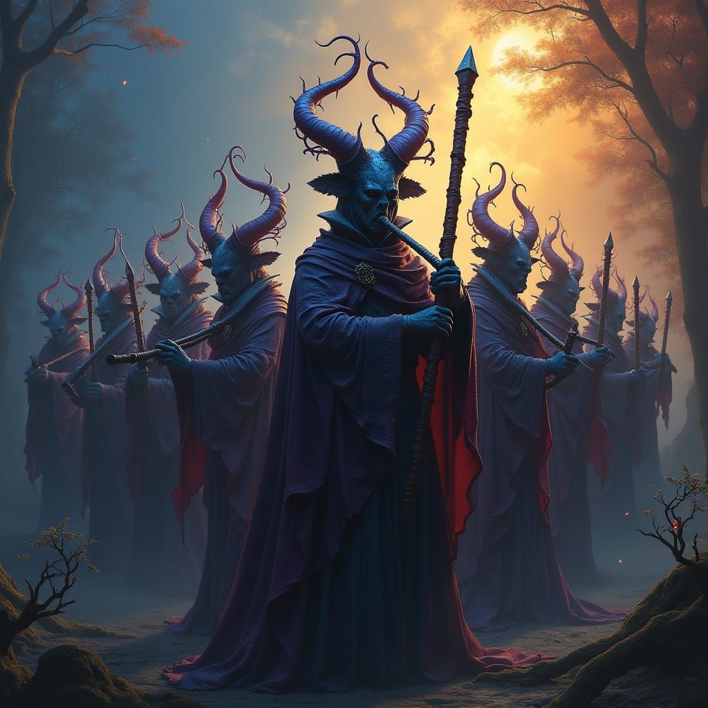 11 Dark Fantasy Pipers Perform in Haunting, Organic Blues