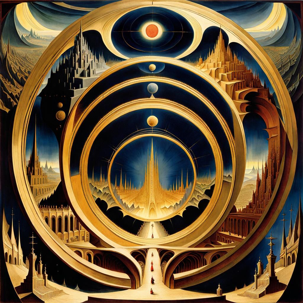 Heaven and Hell: A Surreal Concept Art