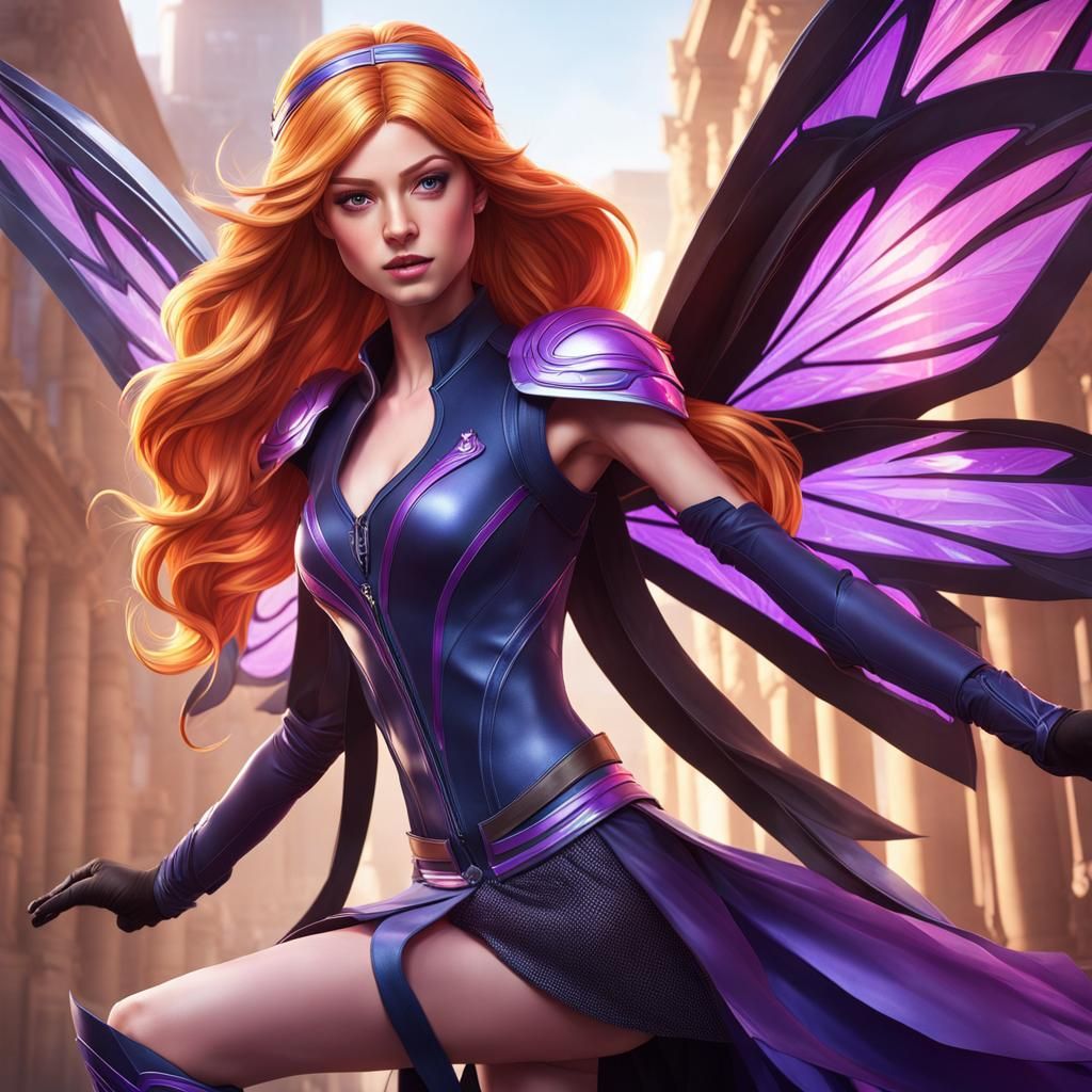 Tecna Winx Club: Katherine McNamara in Art Nouveau