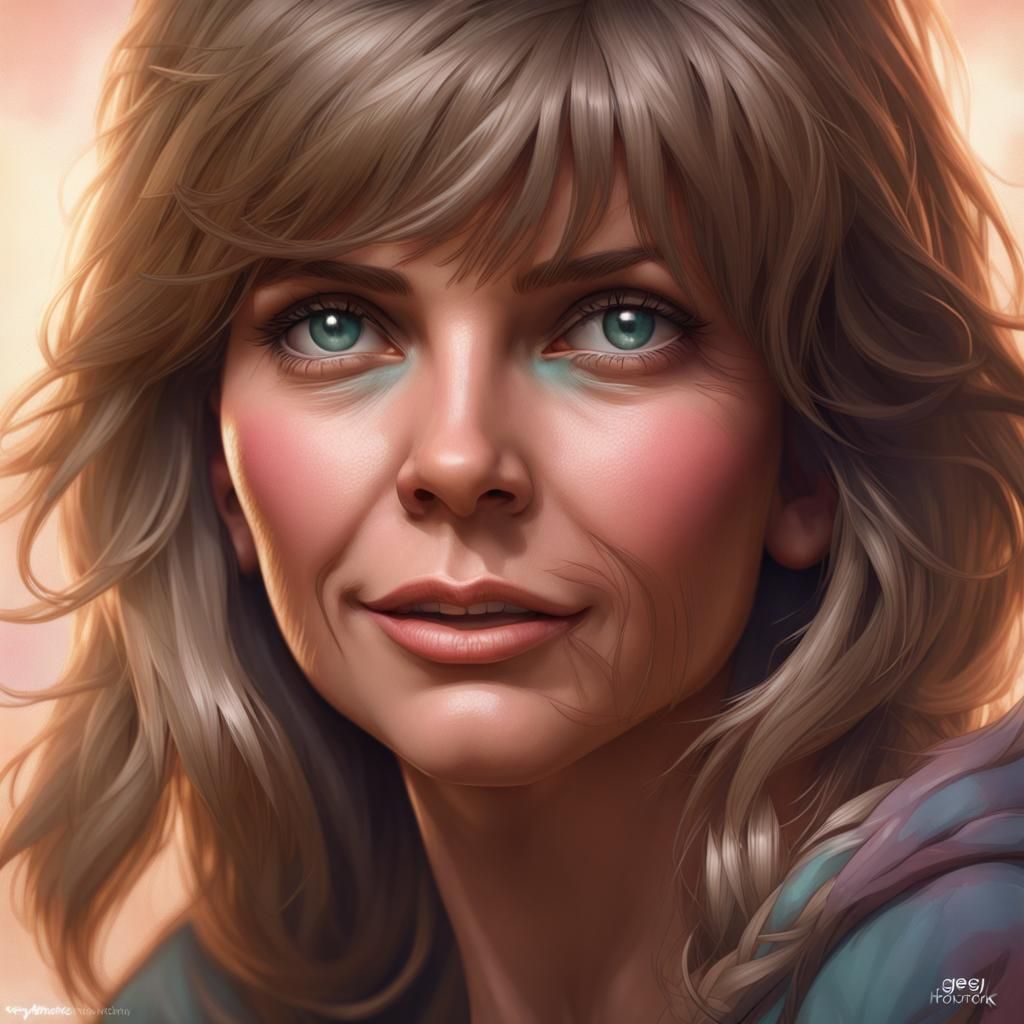 Detailed Portrait with Dynamic Lighting