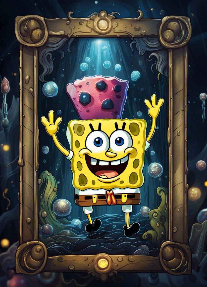 Spongebob Tarot Card V.2