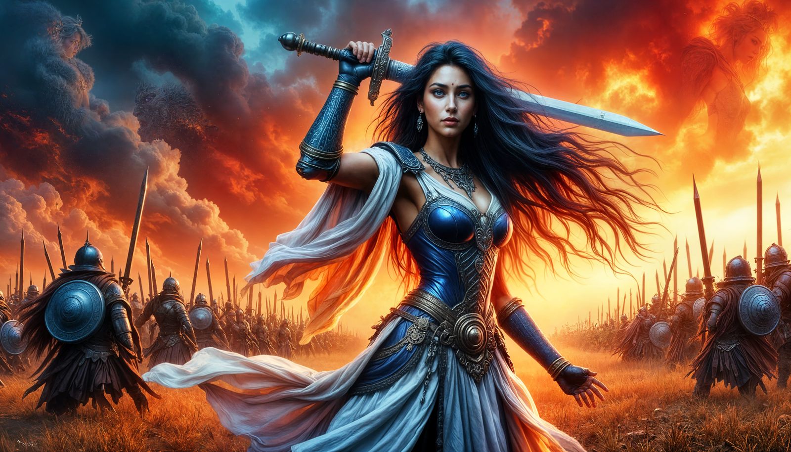 Warrior Queen on the Pontus Steppes in Ancient Greece