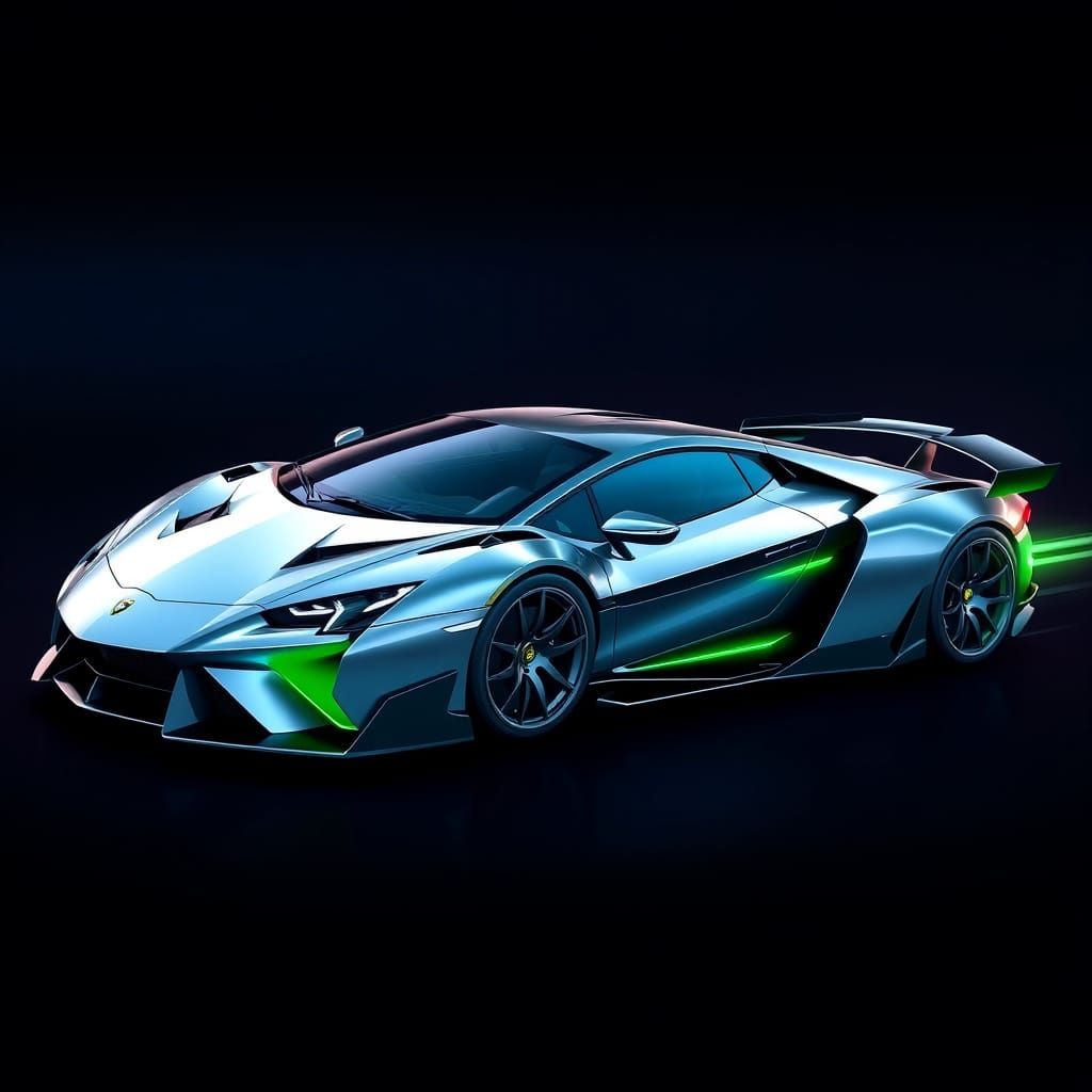 Futuristic Hypercar Hybrid Blends Italian and American Desig...