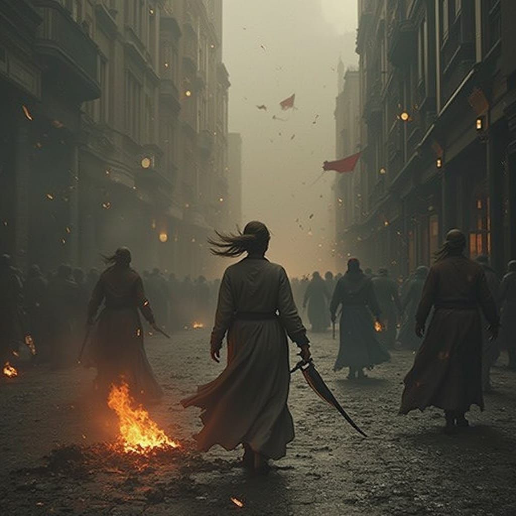 Wreckage Girl: A Post-Apocalyptic Dark Art Scene