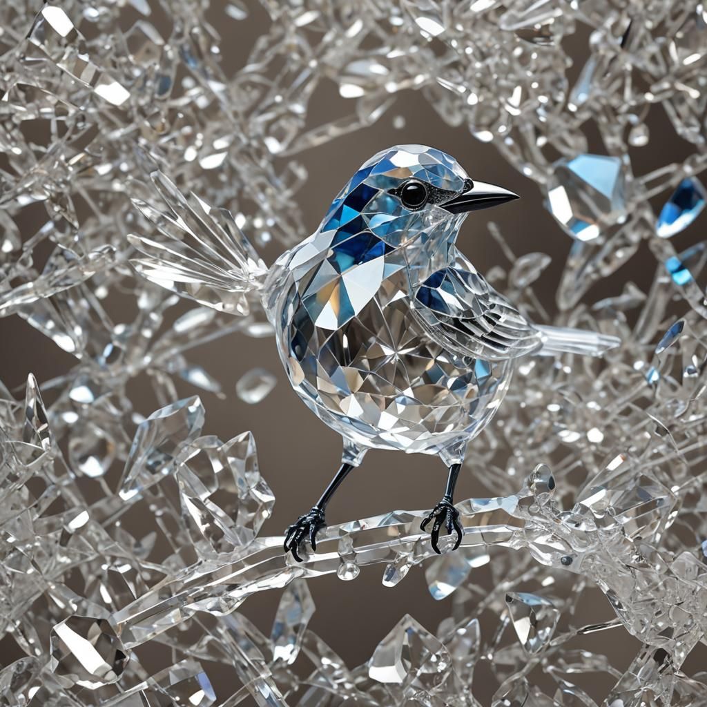 Crystalline Bird: A Study in Refraction