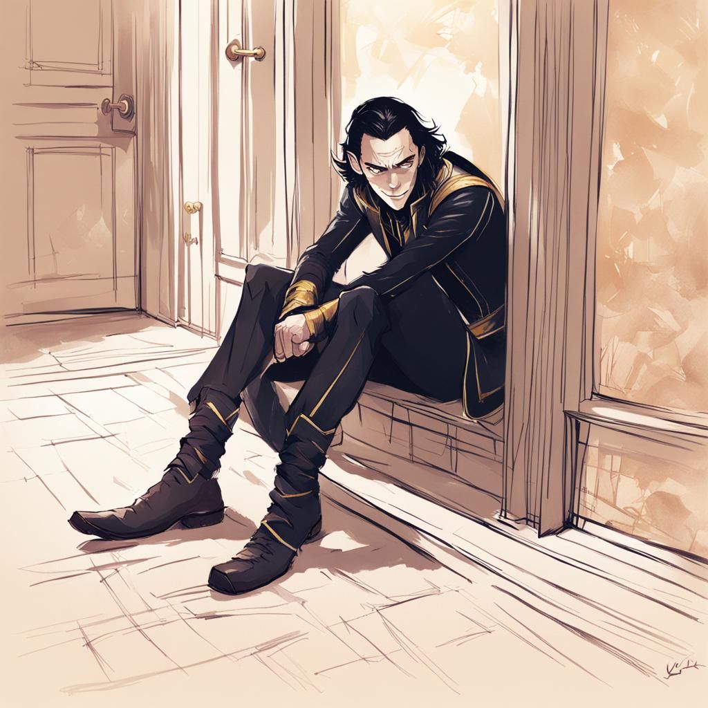 Loki Lurking in the Corridor, "Viria Style"