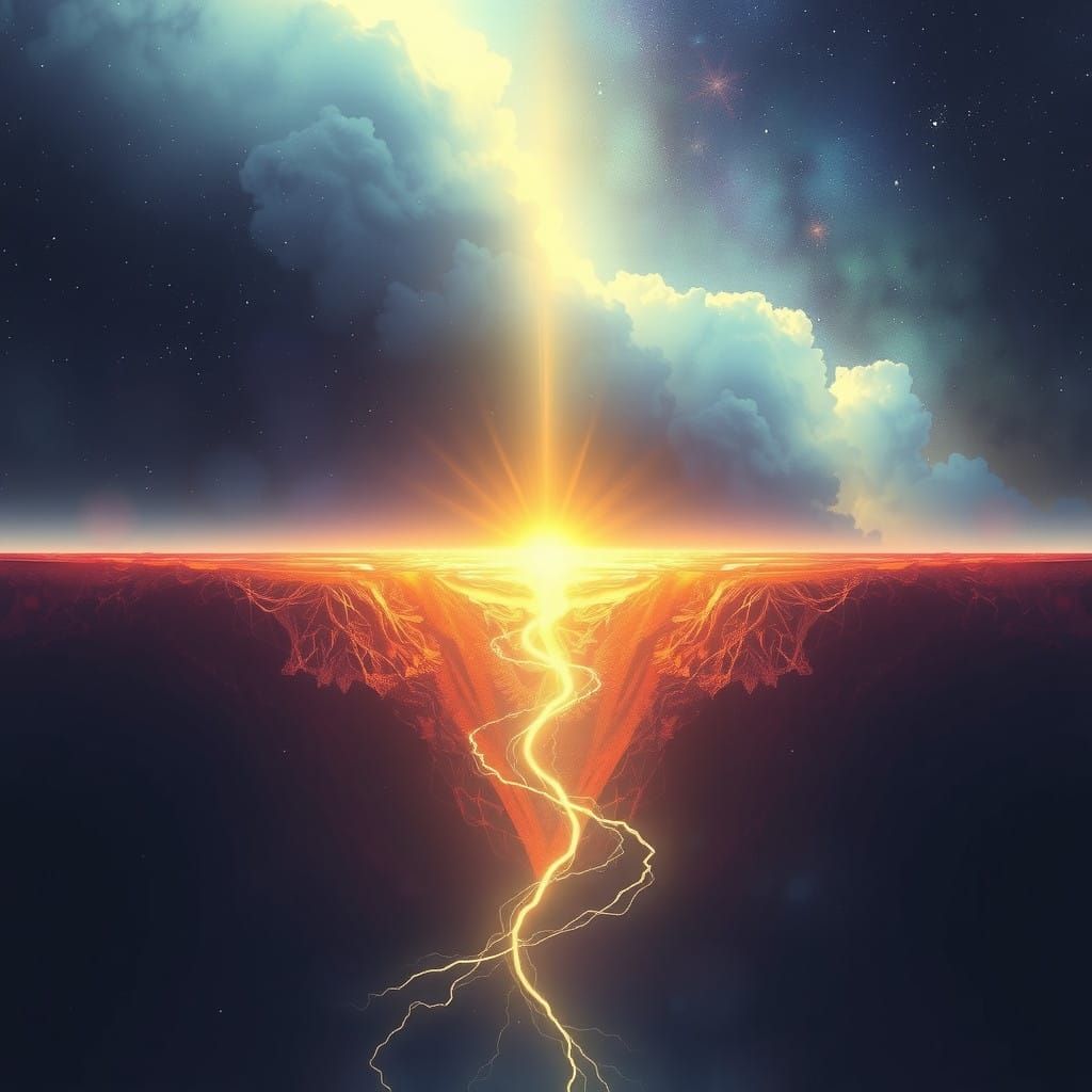 Beyond-Veil: Edge of Infinity, Digital Art