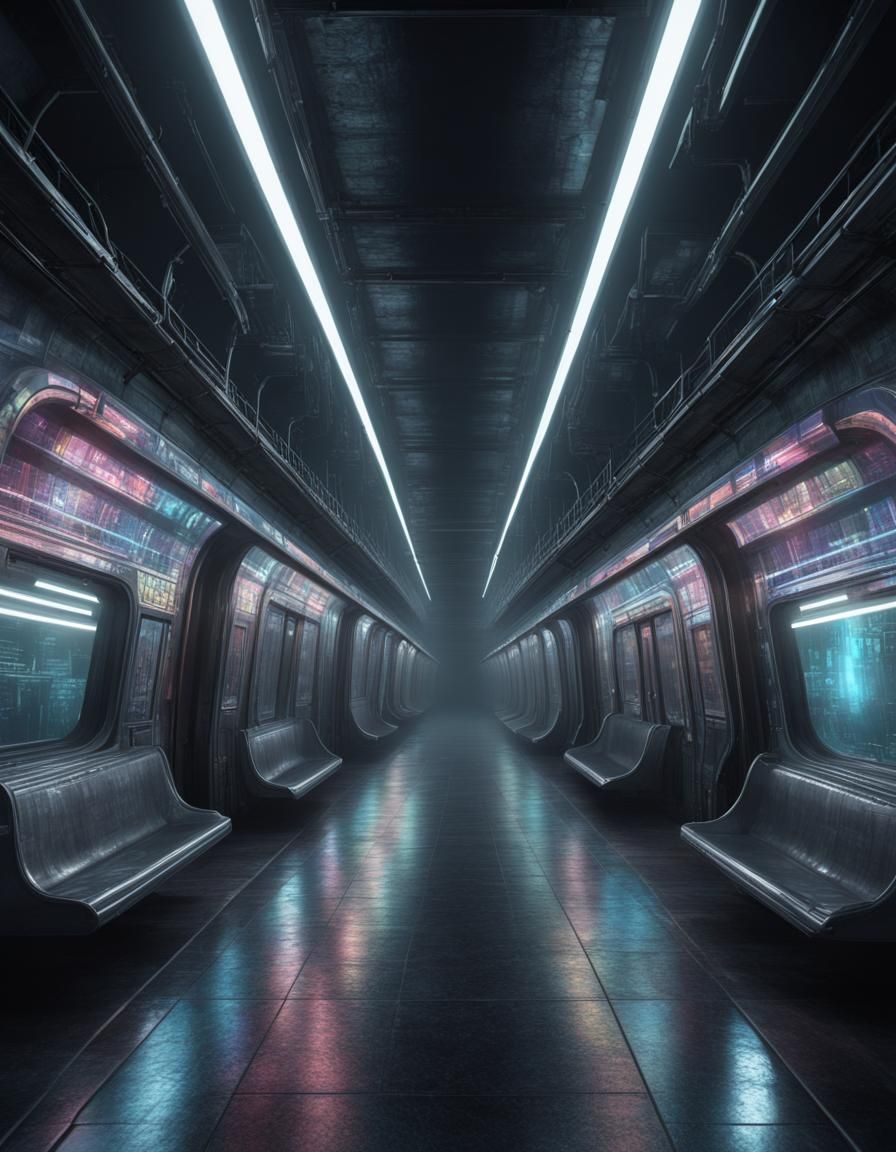 Underground  Subway Train of the Future