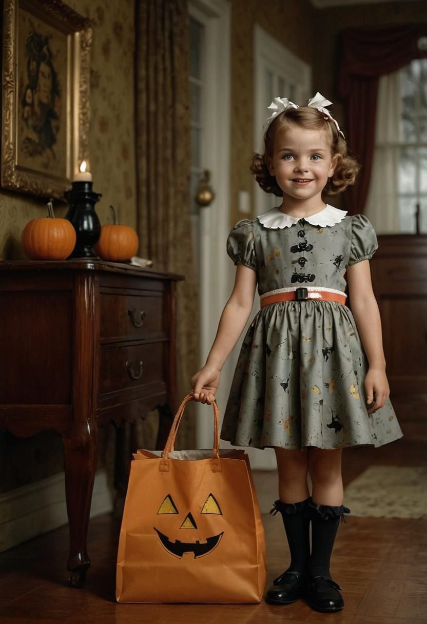 Vintage Haunt: Sally in 1949 Style