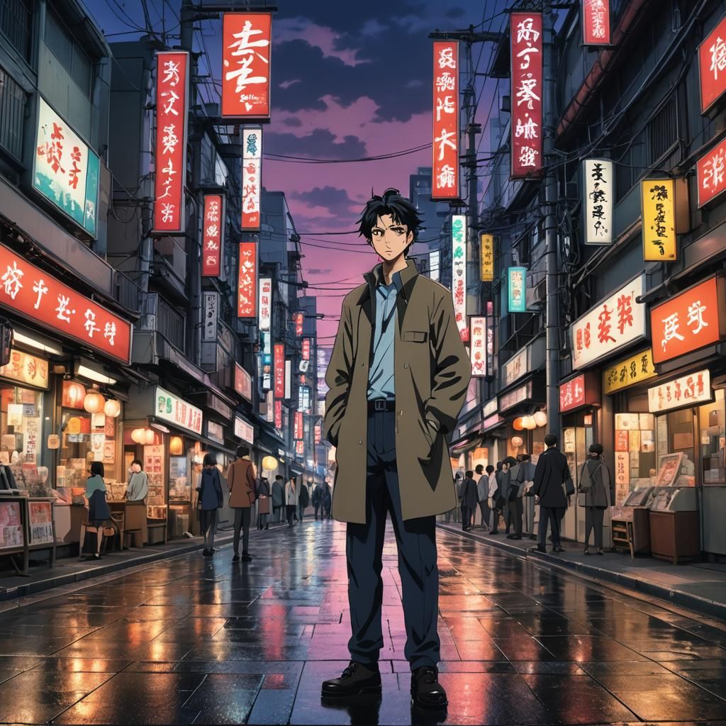 Toji Fushiguro in Tokyo: Anime Key Visual