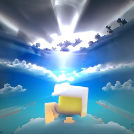 Roblox Logo in Divine Sunshine