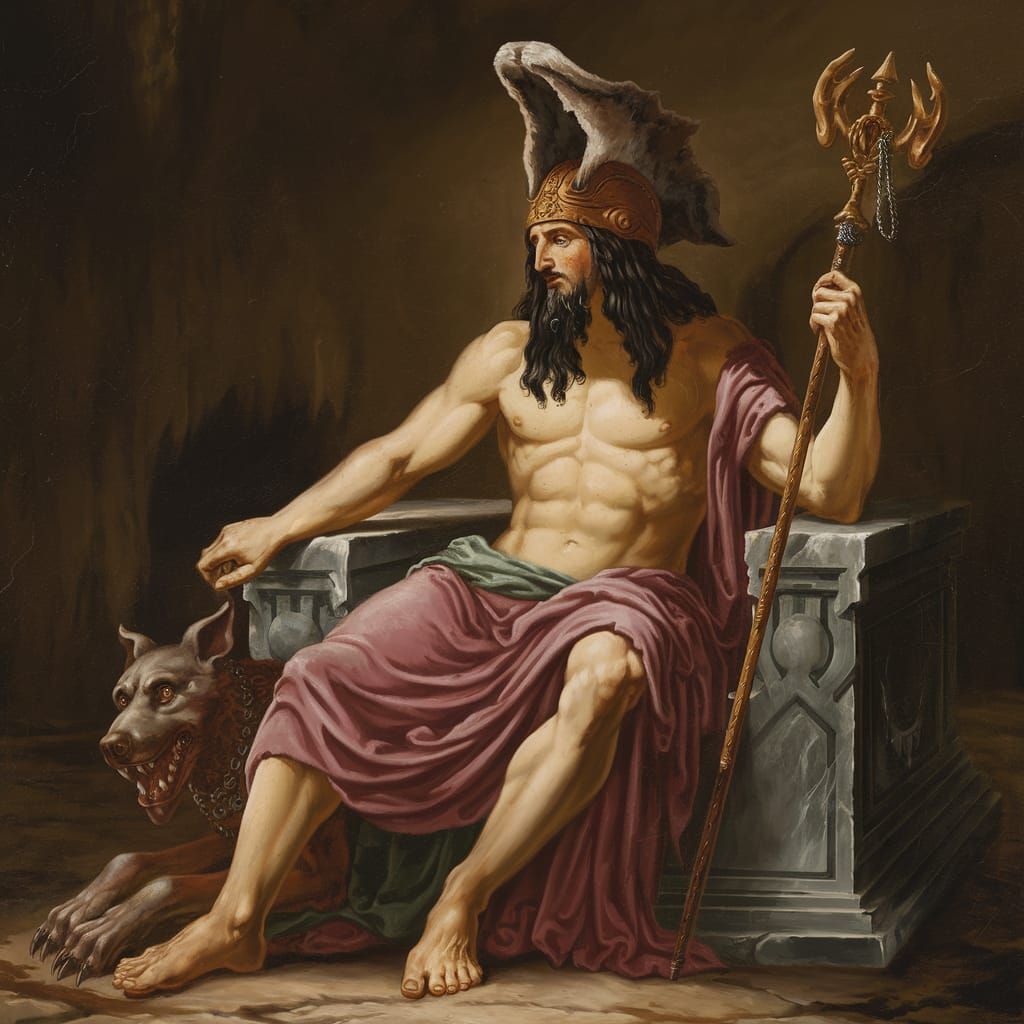 Hades, God of the Underworld, Enthroned