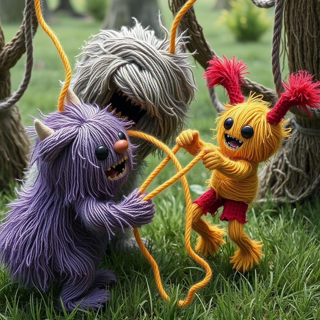 Vibrant Yarns in Chaos