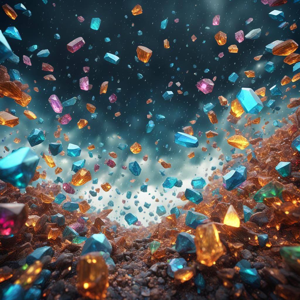 It's raining crystals 2