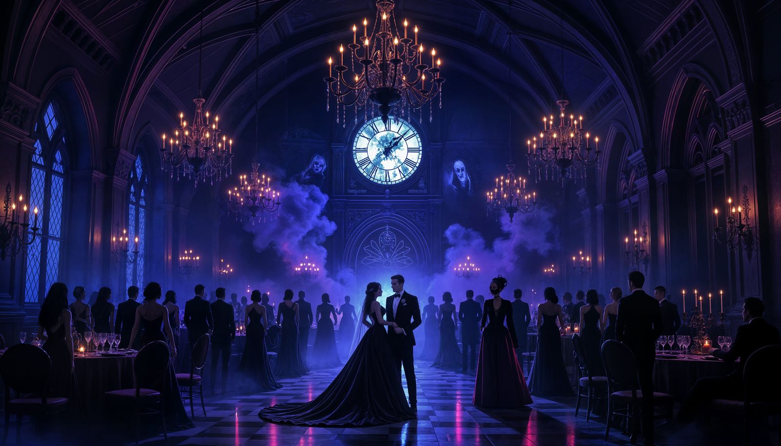 Gothic Haunted Ballroom: New Year's Eve Celebration