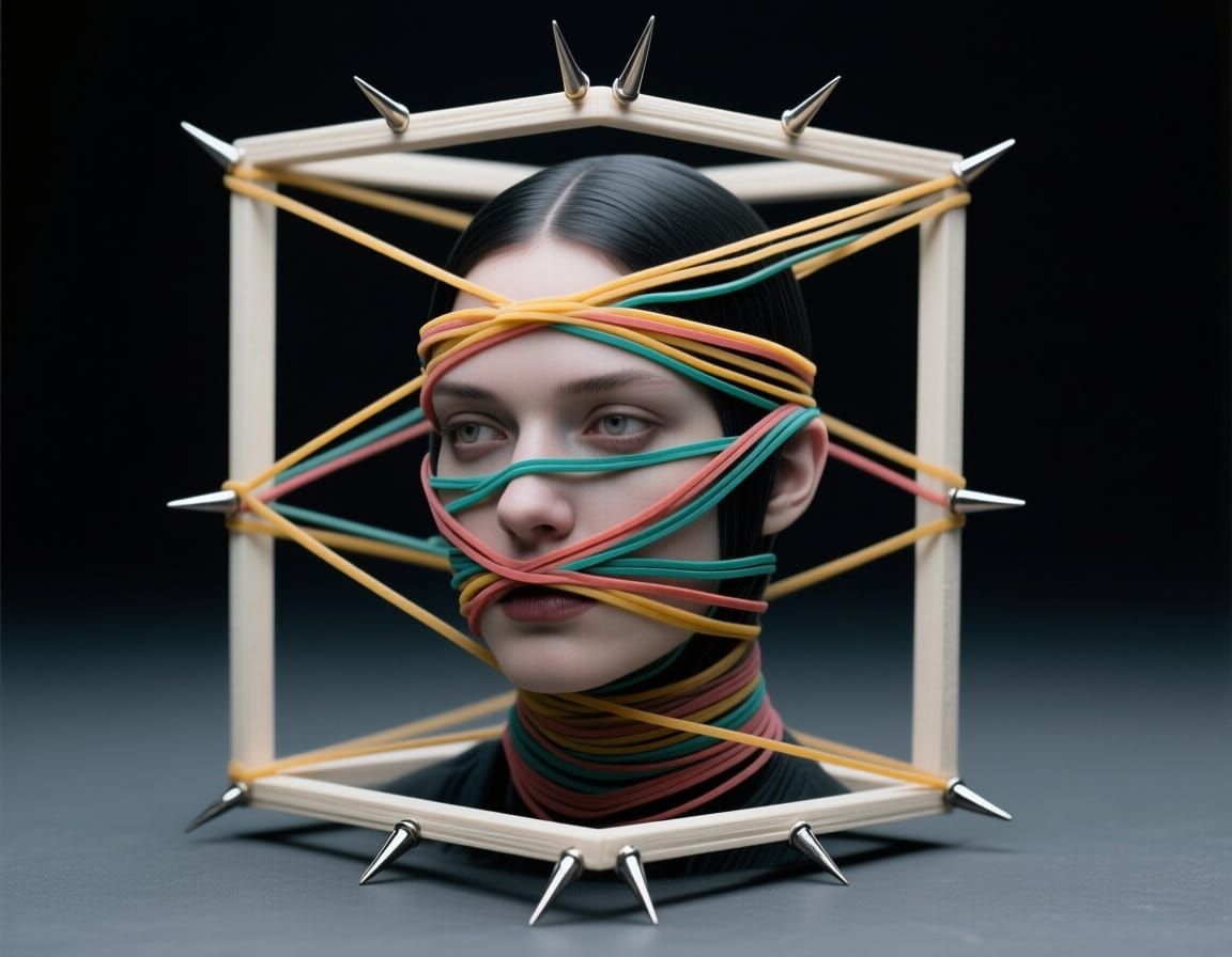 Spectacular Portrait - Rubber-Bands