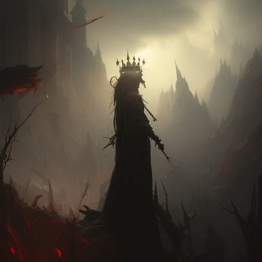 Dark Fantasy Crown of Souls in Unreal Engine