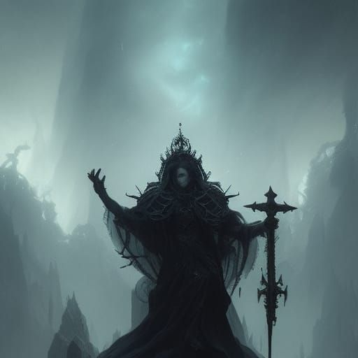 Crown of Souls in Dark Fantasy Style