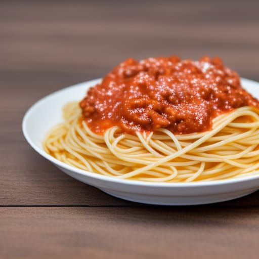 Spaghetti in Natural Lighting: Professional Photography