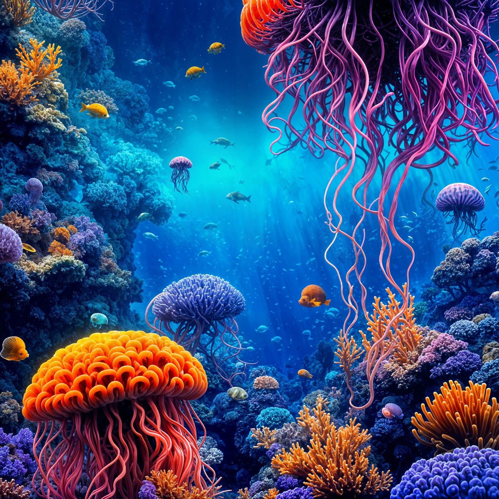 Bioluminescent Coral Reefs: An Underwater Paradise