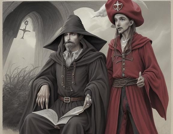 Rincewind Meets Death on Discworld