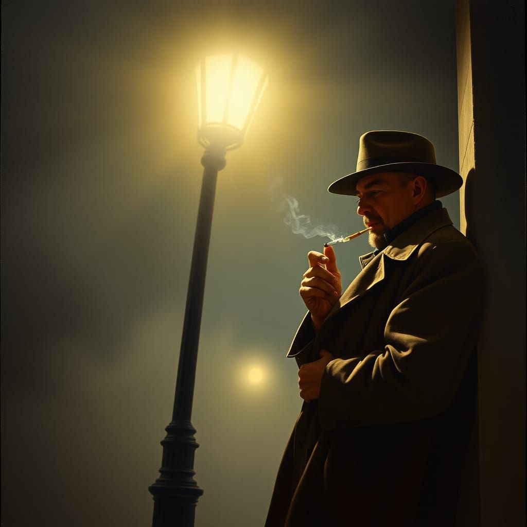 Brooklyn, 1940s. Midnight.