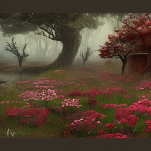 Slaughter of Roses: Detailed Matte Painting