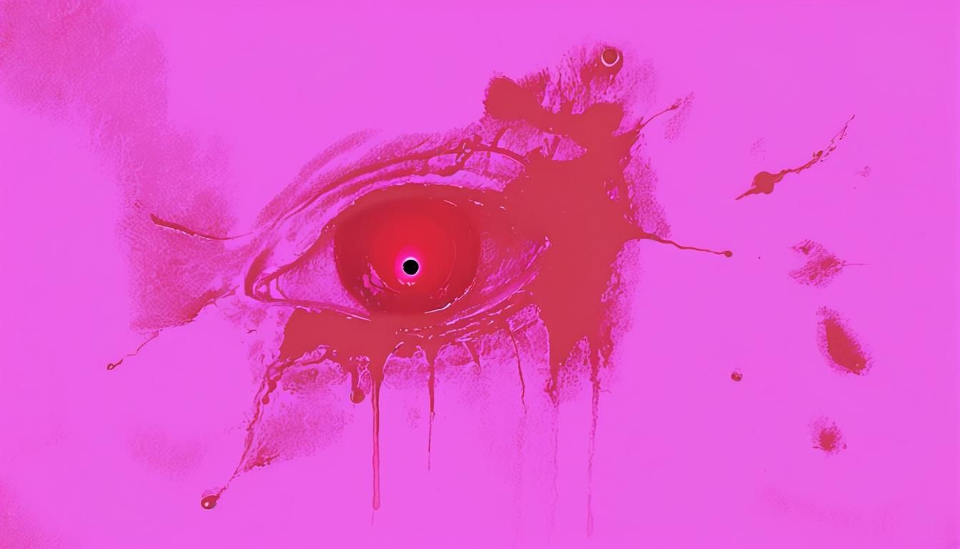 Eyes Wide Open in a Surreal Dream