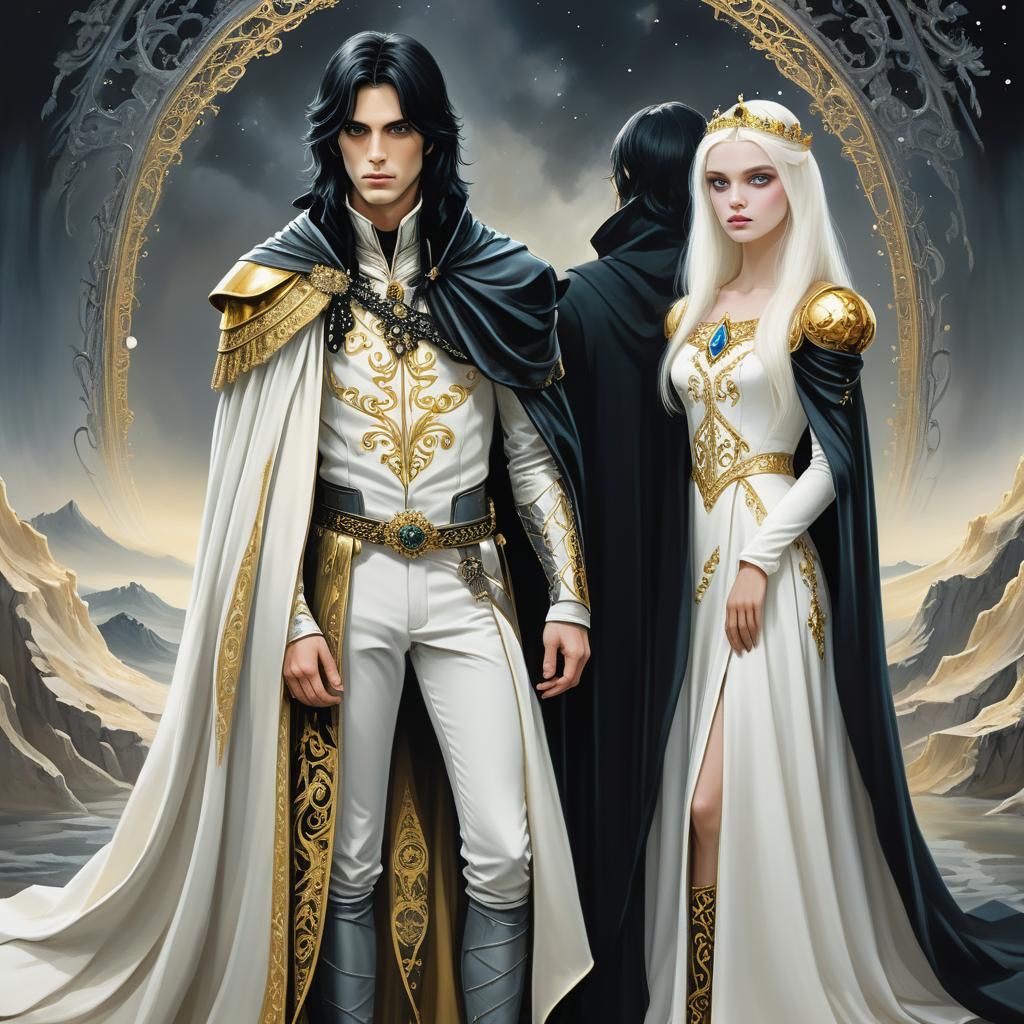 Chromatic Surrealism: Prince and Princess Duality