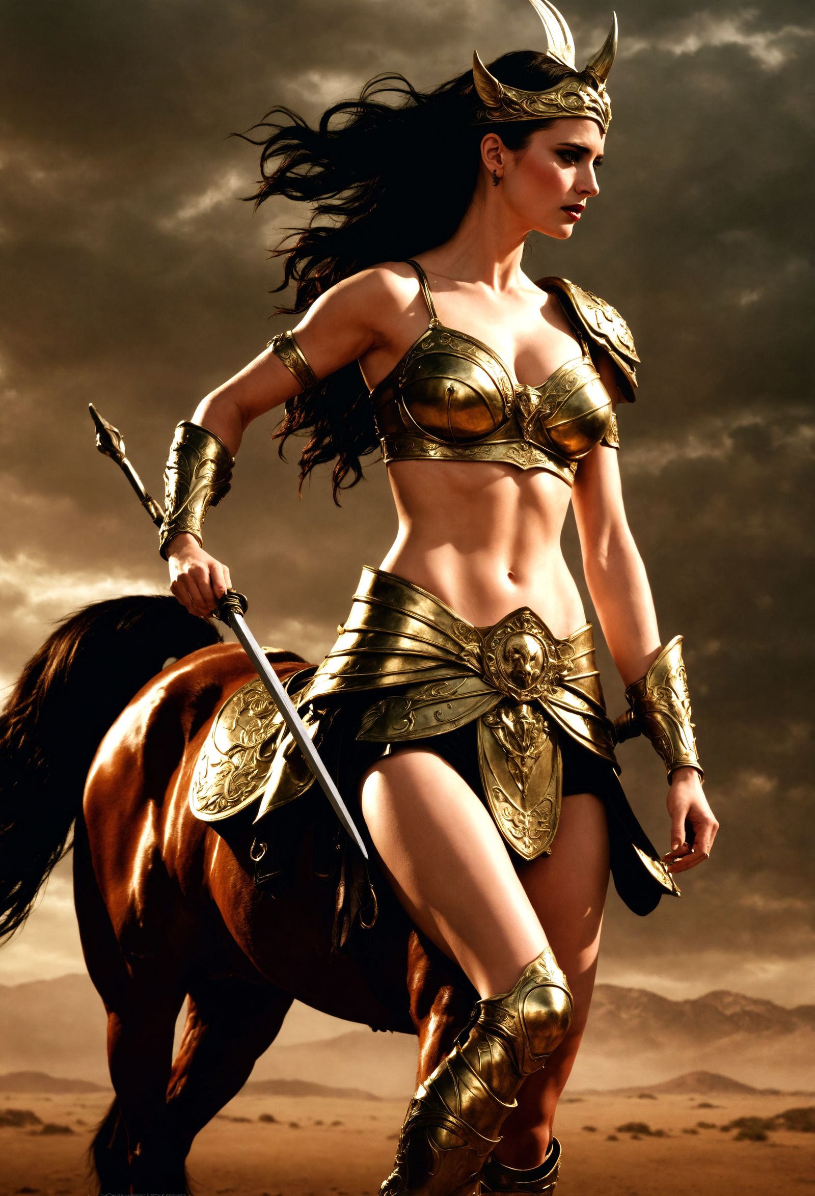 Eva Green as centaur