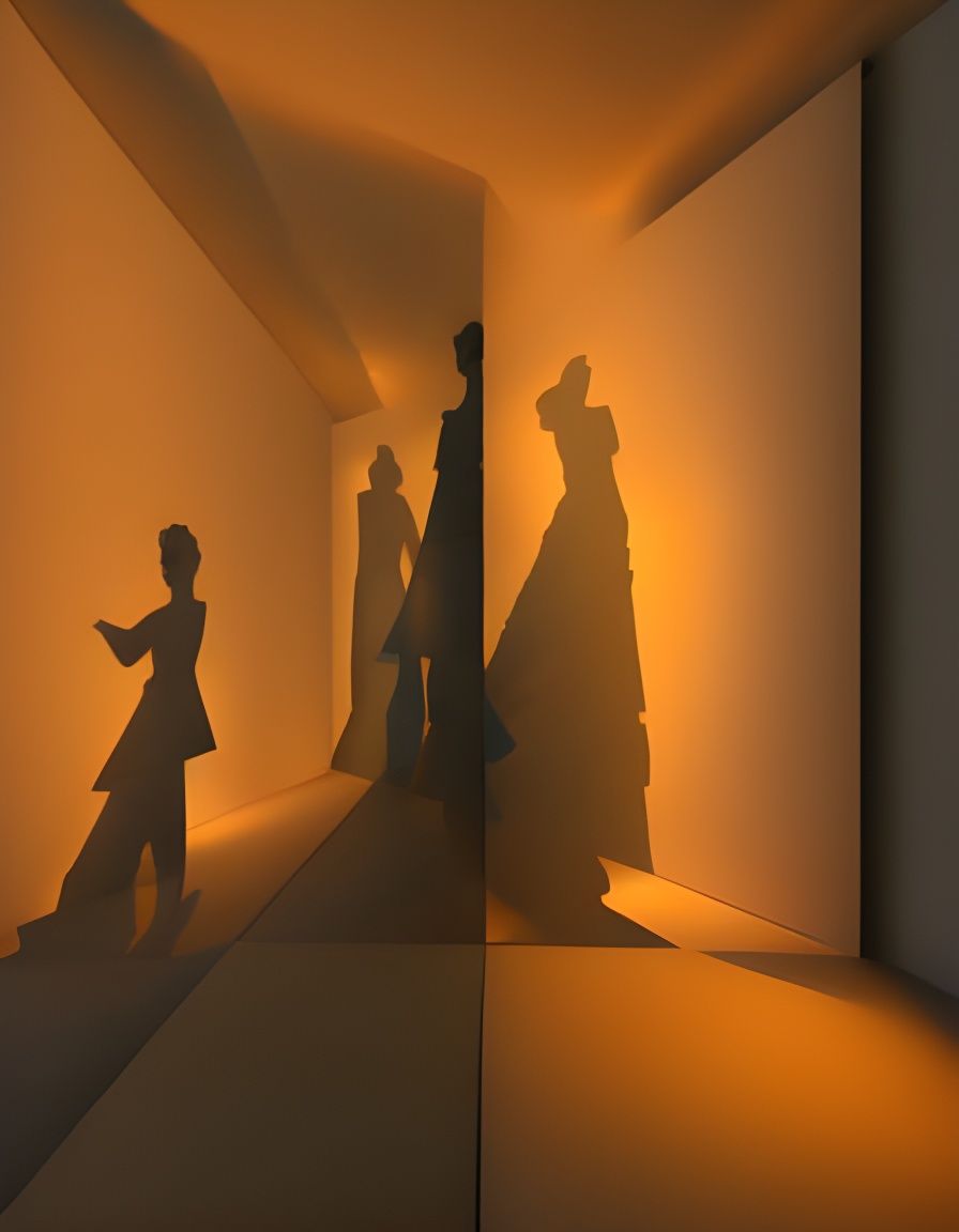 Sailor's Dream: 3D Shadow Sculpture Photography