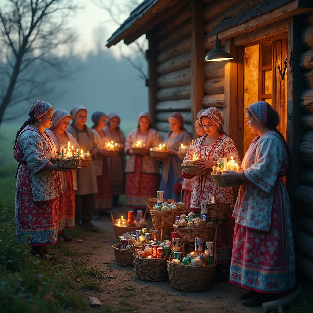 Ukrainian Easter Morning: Vyshyvankas and Modern Symbolism