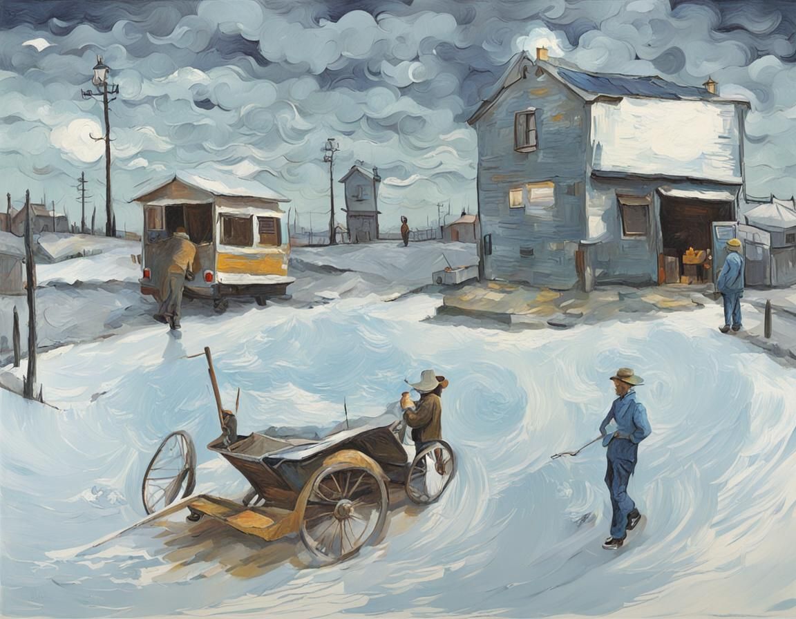 Image in Van Gogh's Post-Impressionist Style