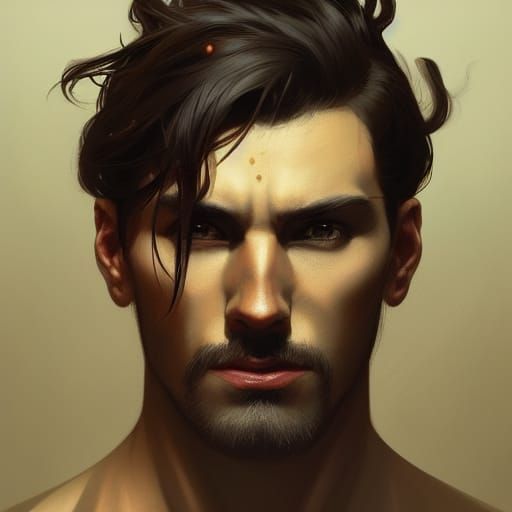 Detailed Portrait of a King in Hyperdetailed Style