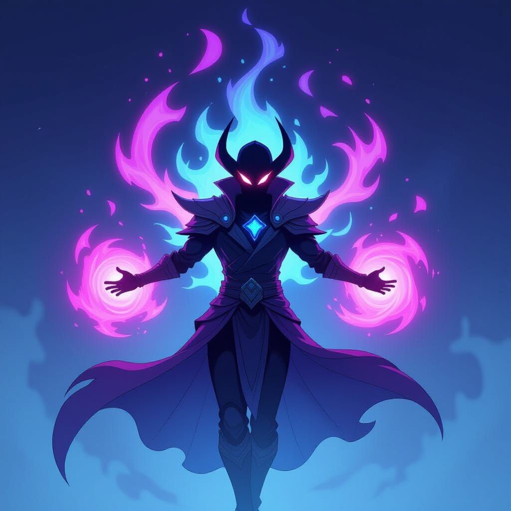 Kassadin the Void Walker in Manga Anime Style