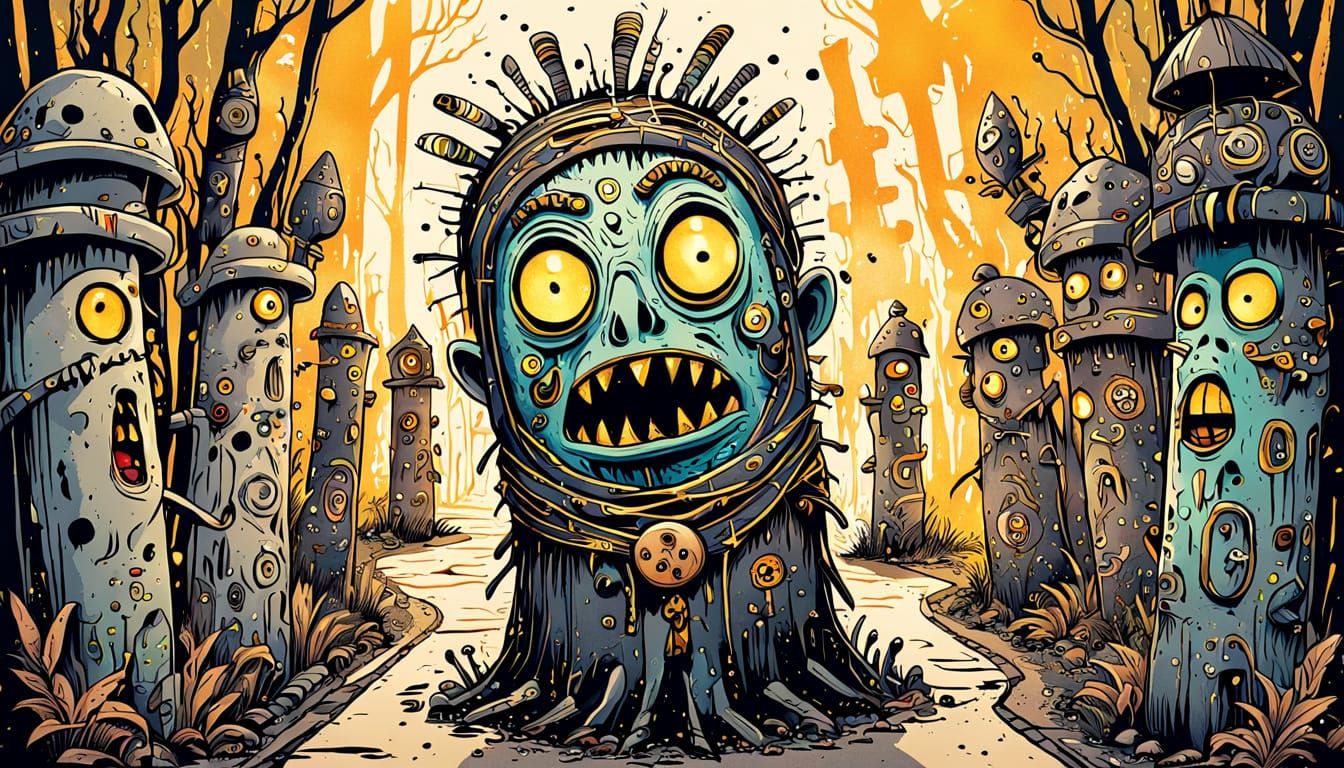 The road is long and full of surprises singing "ooh ee ooh a...