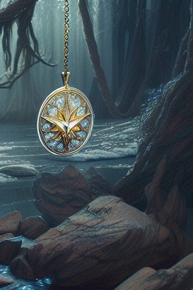 Arwen's Evenstar Necklace by Stream in 8K