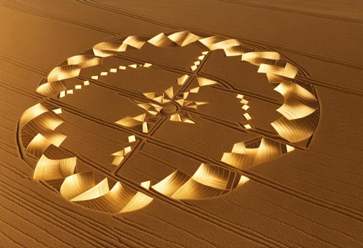 Mysterious Crop Circle