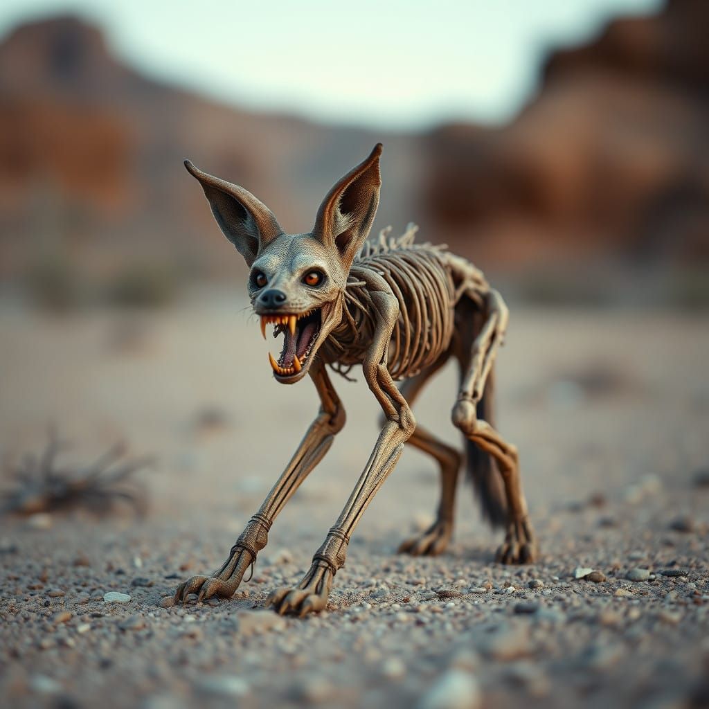 Desert Enchantment: Mummified Jackal's Secret