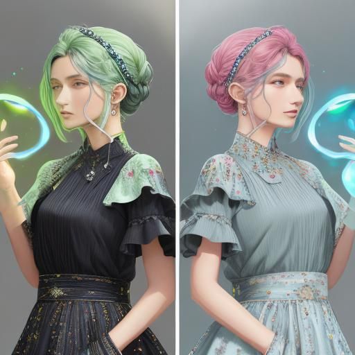 Surreal Leader Portrait with Dramatic Lighting