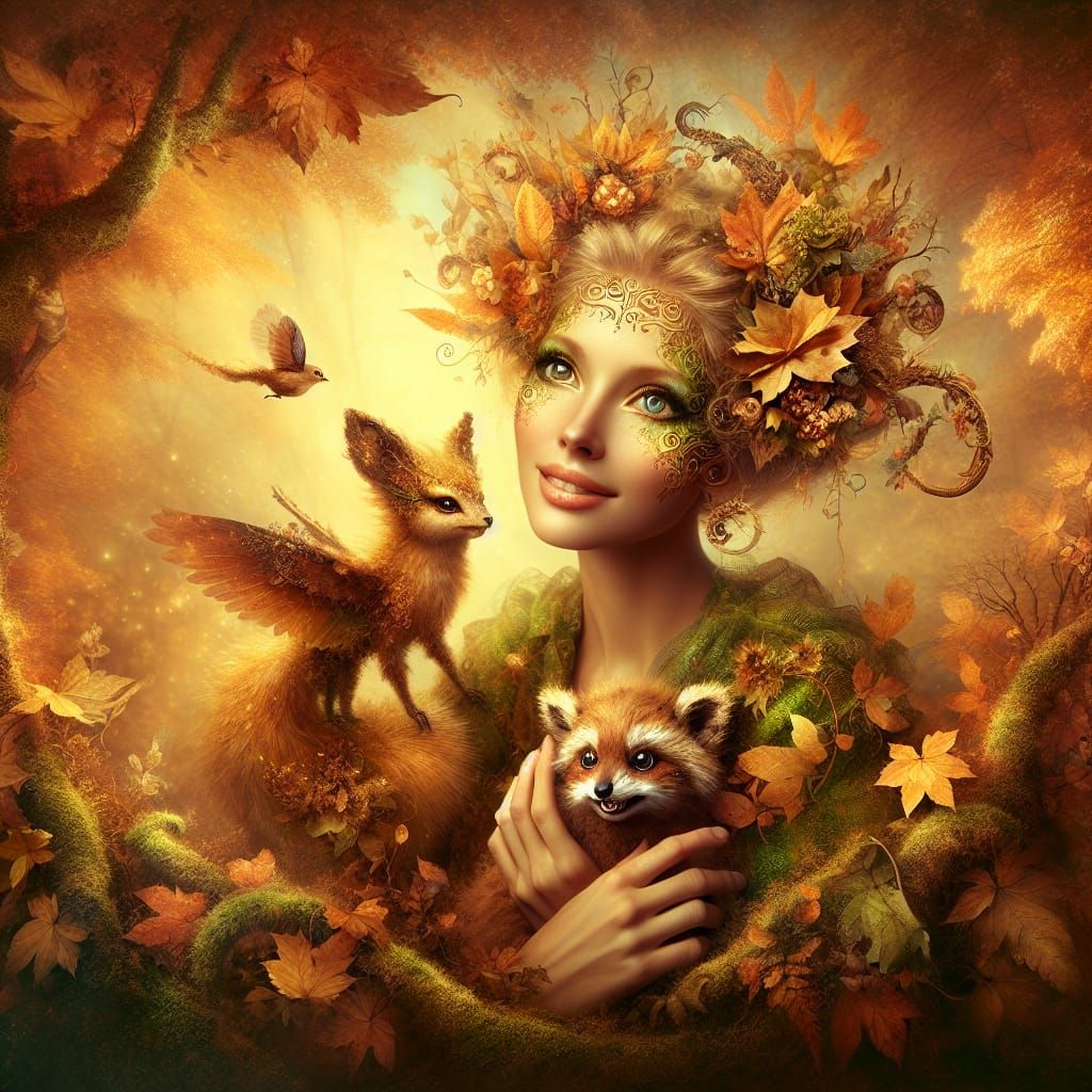 Carpo, autumn Goddess
