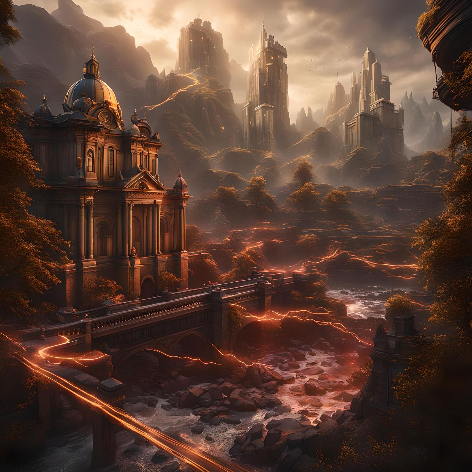 The Flash: Detailed Matte Painting in Unreal Engine