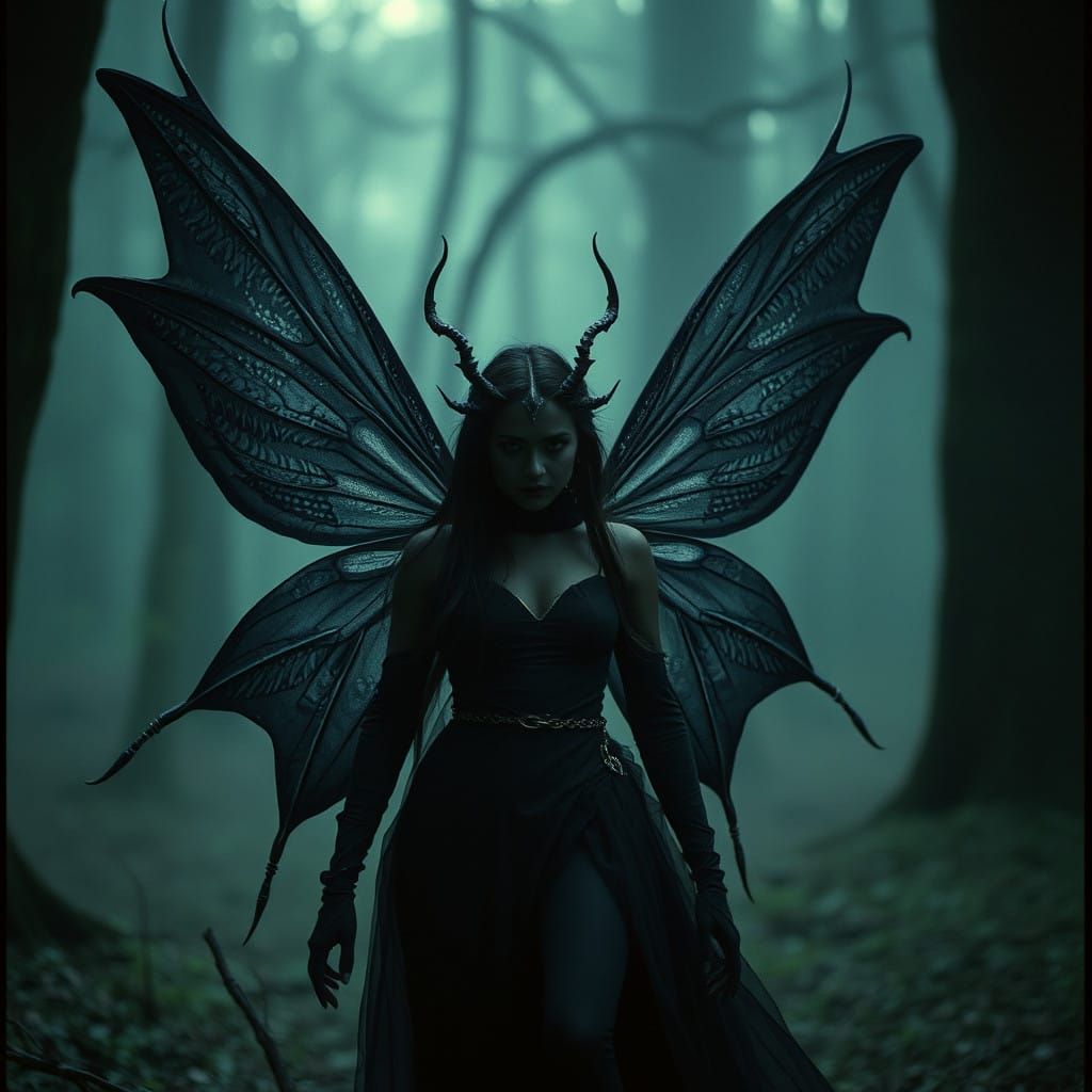 The Black Fairy: Cinematic Film Still